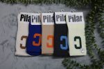 جوراب ساق‌دار طرح حرف C (Varsity) برند Pilar | نخ پنبه باکیفیت