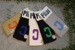 جوراب ساق‌دار طرح حرف C (Varsity) برند Pilar | نخ پنبه باکیفیت - تصویر 2