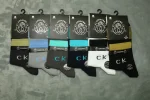 پک ۱۲ جفتی جوراب نیم‌ساق مردانه طرح CK برند Corapme (نخ پنبه اعلا) - تصویر 3
