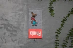 نمای روی پا جوراب ساق دار زنانه طوسی با طرح TEDDY